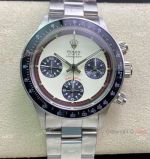 Swiss 7750 Rolex Daytona Paul Newman Cream Dial Black Bezel Watch Vintage Daytona
